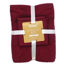 George Jimmy 100% Cotton Best Value 8 Piece Towel Set 550 GSM 2 ply with 2 Bath  - £35.03 GBP