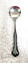 Antique British Hallmarks Sterling Silver Salt Spoon No Monogram 2 1/4" ... - $32.18