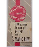 Vintage Add Glamour to Your Gift Package With A Magic Bow Instruction Bo... - $5.47 CAD
