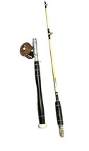 Vintage Master 6” Fishing Pole Rod Reel Penn 85 Combo, Made in usa - £79.00 GBP