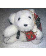 COCA COLA Polar Bear 3.5&quot; Plush Toy Stuffed Animal Ornament 1996  Vintage - £9.58 GBP