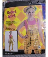 Rebel Girl  Adult XL Harley Quinn Inspired Halloween Costume  Size 20/22 - $35.07 CAD