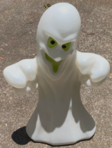 Empire Industries Vintage White 36” Green Eye Ghost Halloween Blow Mold Lighted - £59.53 GBP