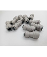 Lot of 10 John Guest 3/8 in. O.D. x 1/4 in. O.D. NPTF Quick Push-to-Connect - $97.74 CAD