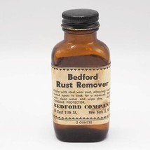 Bedford Rust Remover Glass Bottle Advertising - $34.46