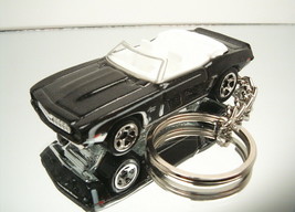 Black 1969 Camaro SS 396 Convertible Key Chain Ring - £12.38 GBP