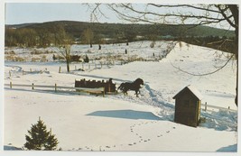 The Salem Crofs Inn Olde Brookfeild Massachusetts Vintage Post Card Unposted - £3.72 GBP