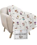 Corgi Sherpa Throw Blanket - Ideal Gift for Corgi Enthusiasts - $48.13