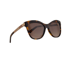 Chopard SCH189S Sunglasses Orange Havana w/Brown Gradient Lens  - £175.86 GBP