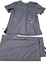 Sivvan Men Women Unisex Classic Scrub Set V-neck Top and pants Hospital Uniforms - £7.87 GBP