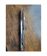 Silver/Black Steel Tongs - Locking - 11-1/2&quot; Long (used) - $12.08 CAD