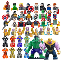 42 styles per set Marvel Set MOC Mini Building Block Figurine Toy Anime Figure - £15.74 GBP