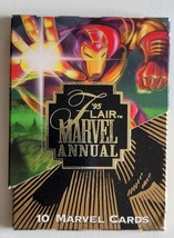 N) Empty Flair Marvel Annual Trading Card Empty Cardboard Storage Box Iron Man - £3.86 GBP