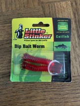 Uncle Josh Little Stinker Dip Bait Worm 2 pack Red-Brand New-SHIPS N 24 HOURS - £8.83 GBP