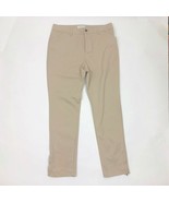 Talbots Beige Pants with Zippers at the Ankles Wms Size 10 - $19.77