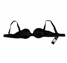 Fashion Nova NWT Locled in Lust Garter Bra Only Black Bra Sz Medium - $190.06 MXN