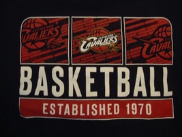 NBA Cleveland Cavaliers Basketball Throwback Sportswear Fan T Shirt Size XL - £12.77 GBP