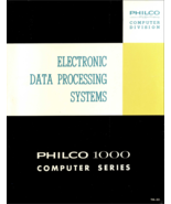 Philco 1000 Computer Series Manual PDF Copy 4G USB Stick - $26.55 CAD