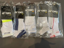Yonex 2018 Sports Socks Men&#39;s Badminton Tennis Casual Ankle Socks 5pcs 8... - £16.19 GBP