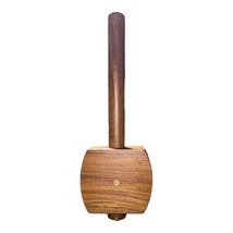 Unique Handcrafted Wood Mallet Woodworking Sculpting Carving Nut Cracker - £27.49 GBP