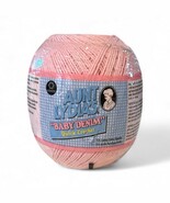 Aunt Lydia’s Baby Denim Quick Crochet Thread Baby Pink Cotton Acrylic 40... - $12.19 CAD