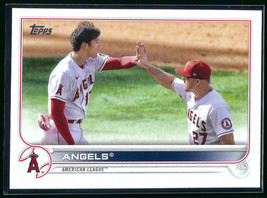 2022 Topps #159 Angels Shohei Ohtani Mike Trout - £1.17 GBP