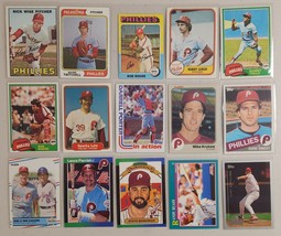 Philadelphia Phillies Lot 15 MLB Baseball 60&#39;s,70&#39;s,80&#39;s,90&#39;s,2000 Bob Boone - £10.96 GBP