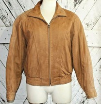 Vintage Womens Wilsons Adventure Bound Thinsulate Brown Suede Leather Coat Sz M - £34.95 GBP
