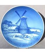 BING & GRONDAHL 1895 - 1955 B&G Christmas Jubilee Plate: Dybbøl Mill - $46.55