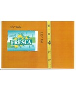  Medium Square Size Fresca LOGO Soda Vending Machine Flavor Strip - $5.47 CAD