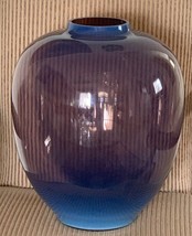 Monumental and Heavy Italian Murano Opalescent Glass Vase 20&quot; high by 17&quot; Wide - £699.86 GBP