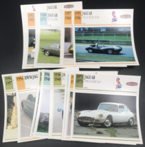 Lot of 38 Vintage Jaguar Atlas Editions Classic Cars Info Spec Cards 199... - £7.46 GBP