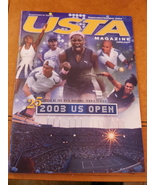 USTA Tennis Magazine US Open 2003 Pete Sampras, Andre Agassi NF - £9.50 GBP
