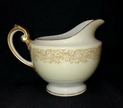 Vintage Gold Encrusted Creamer or Cream Pitcher, Meito China, Flowers Baskets - £6.31 GBP