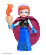 LEGO Disney Princess: Frozen MiniFigure - Anna (w/ Torch) 41062 - £12.16 GBP