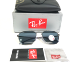 Ray-Ban Sunglasses RB3588 9249/2V Gunmetal Gray Caravan Blue Polarized L... - £141.82 GBP