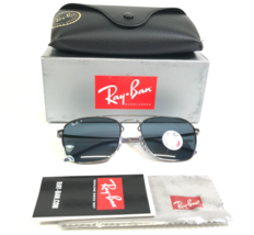 Ray-Ban Sunglasses RB3588 9249/2V Gunmetal Gray Caravan Blue Polarized Lenses - £141.82 GBP