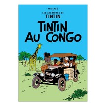 Tintin in the Congo Official large size Poster - $35.99