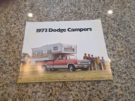 1973 Dodge Campers Sales Brochure Motor Homes Pickups Sportsman Club Cab... - $92.91 MXN