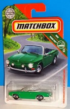 Matchbox 2019 MBX Road Trip Series #17 Volkswagen Type 34 Karmann Ghia Green - £2.24 GBP