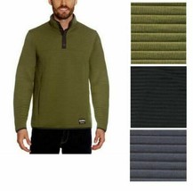 Gerry Men’s Ottoman ¼ Snap Front Pullover - £12.48 GBP