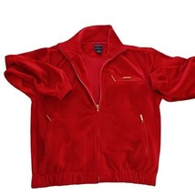 Budabean Jacket Red Men Medium Full Zip - $70.13