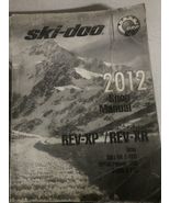 2012 SKI DOO SKI-DOO REV XP REV XR Service Shop Repair Workshop Manual OEM - $77.57