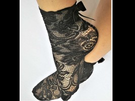 Lace Socks, Stripper Socks, Sissy Socks, Gay Socks, Transgender Socks, A... - $22.40