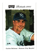 2003 Playoff Portraits #52 Carlos Beltran Kansas City Royals - £3.93 GBP