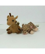 Disney Lion King Plush Giraffe and Cheetah Finger Puppets Plush Toy 1994  - £11.55 GBP