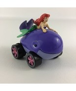 Disney Princess The Little Mermaid Ariel Riding Whale Push Along Vehicle... - $293.12 MXN
