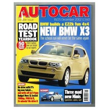 Autocar Magazine 18/25 December 2002 mbox626 New BMW X3 - $4.90