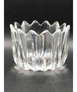 VINTAGE RARE ORREFORS CRYSTAL FLEUR BOWL 6&quot; - $63.89 CAD