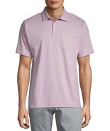 George Men&#39;s Jersey Polo Shirt Short Sleeve Size 3XL (54-56) Light Purpl... - $23.86 CAD